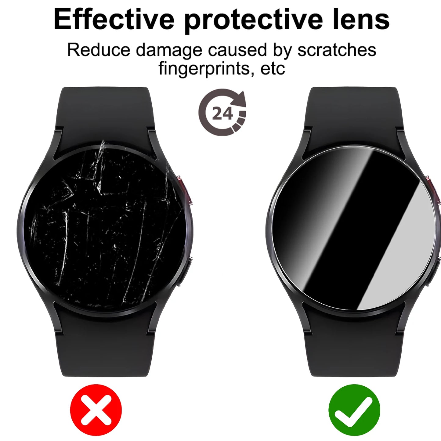1-3Pcs Easy Installation Tempered Glass for Huawei Watch Ultimate 2 HD Anti-scratch Protective Watch Film for Huawei Ultimate2