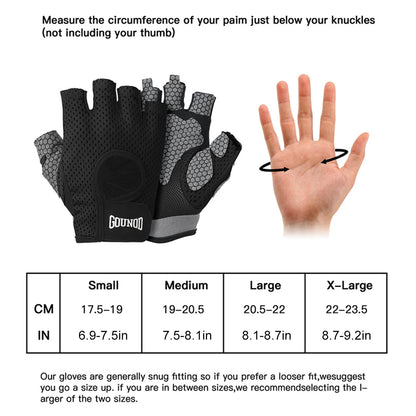 1Pair Workout Gloves Weight Lifting Gloves Palm Support Protection for Men Women,Exercise Gloves Sports for Training,Fitness,Gym