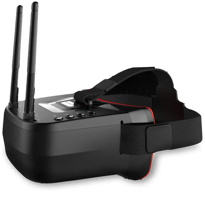 5.8G 40CH Dual Antennas FPV Goggles Monitor Video Glasses Headset HD W/ 5.8G 25mW transmitter fpv camera + Osd for Racing Drone