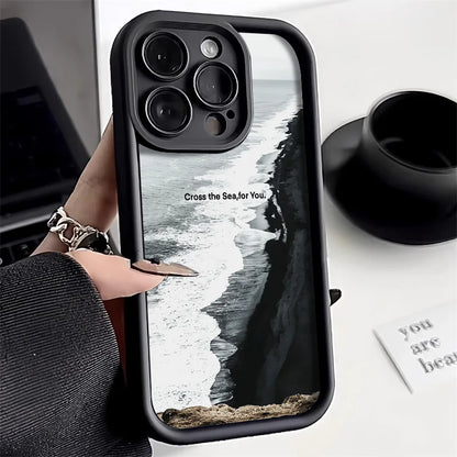 Soft Candy Liquid Silicone Phone Case For iPhone 13 Case iPhone 15 11 14 12 16 Pro Max XR XS X 7 8 Plus SE Shockproof Cover