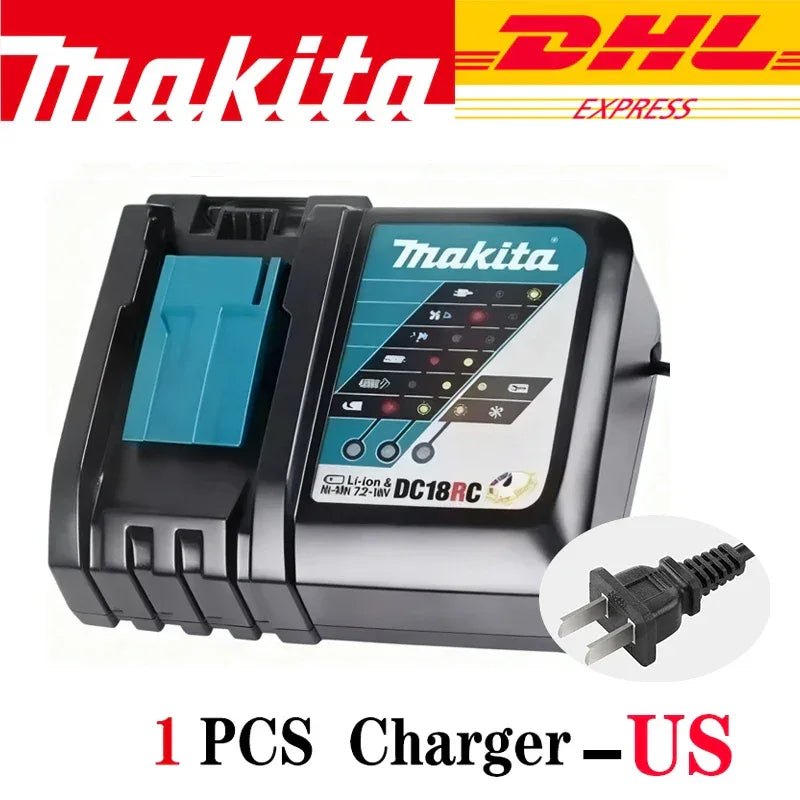 100% Genuine Makita Battery 18V 6Ah 9Ah Rechargeable Lithium Battery High Capacity for Makita Cordles Power Tool Battery