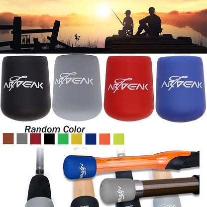 Rod Protective Case Fishing Rod Handle Cover Rod Bottom Protector Fishing Rod Handle Protective Case Fishing Rod Fixed Ring