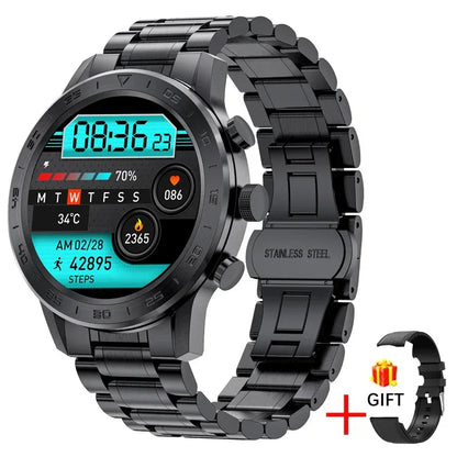 LIGE NFC 2026 New Ultra Military Smart Watch Men 1.32" IPS IP67 Waterproof ECG Smartwatch   For iOS Android Sports Smart Watches