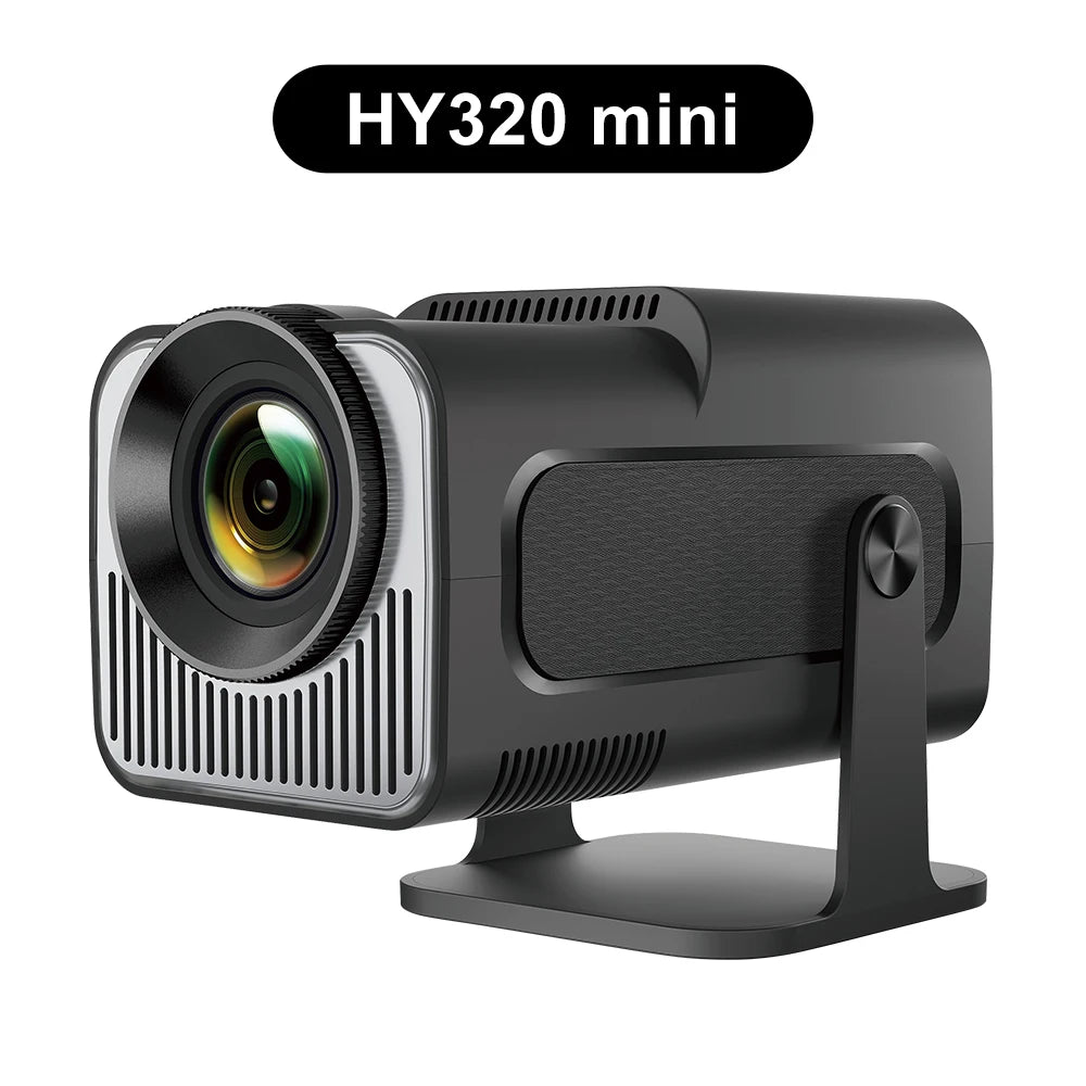 Salange HY320 MINI Android 14.0 Projector LED Beamer Home Cinema 300ANSI 720P WIFI Smart TV HD 1080P 4K Movie