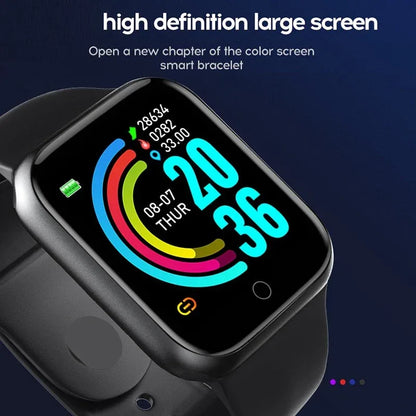 Watch Bluetooth Pro Smart Fitness Tracker Sports Watch Heart Rate Monitor Blood Pressure Smart Watch Bracelet for Android IOS