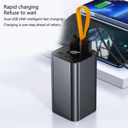 652F 20000mAh PowerBank Casing with 22.5W Fast USB C Output Port & Input Port LED for Phone