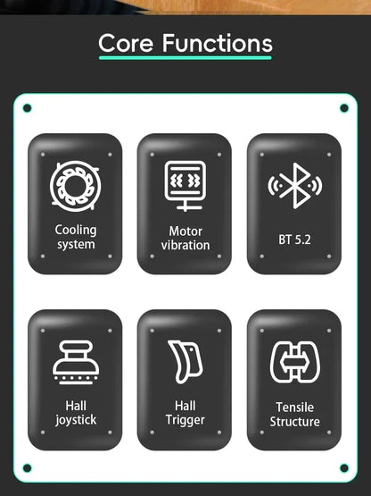 DATA FROG X3 Wireless Controller for Android Game Controller for Samsung Galaxy for PUBG Mobile