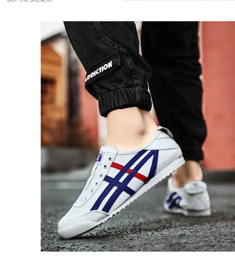 Кроссовки Мужские Men's Shoes Fashion Outdoor Casual Footwear Light Walking Flats Men's Sneakers Lace Up Flats Zapatillas Hombre