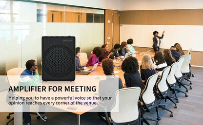 SAINTLARK S22 Bluetooth Voice Amplifier Portable For Teaching Lecture Tour Guide Promotion U-Disk Megaphone Microphone Speaker