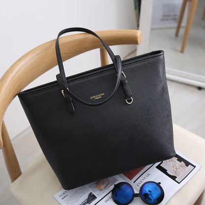 Women Large Capacity Bucket Tote Bag Shoulder Handbag Mommy Bag Work Travel Casual Purse