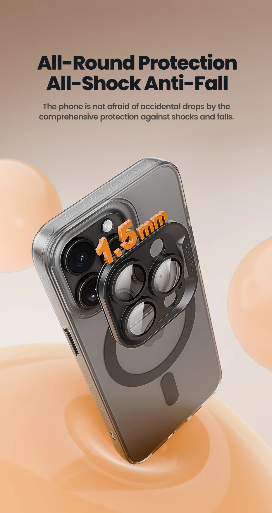 Toocki Magnetic Phone Case For iPhone 15 14 Pro Plus Wireless Charging Cover For iPhone 13 12 Pro Max Shockproof Protective Case