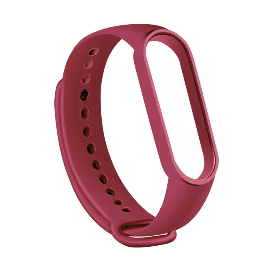 Colors Bracelet for Xiaomi Mi Band 7 6 5 Sport Strap Watch Silicone Wrist Strap For Xiaomi Mi band 5 6 Bracelet Miband 4 3 Strap