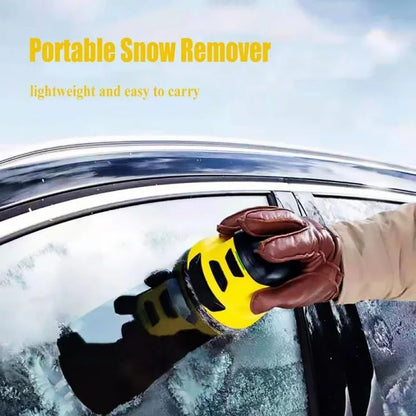 Car Ice Snow Scraper USB Electric Heated Snow Removal Windshield Glass Defrost Cleaning Tools Automobile Fast Snow Deicing