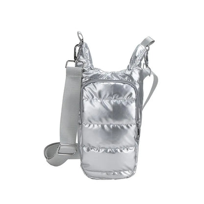 Winter Portable Water Bottle Bag Shoulder Bag Waterproof Thermal Vacuum Mug Cup Sleeve Adjustable Shoulder Strap Durable