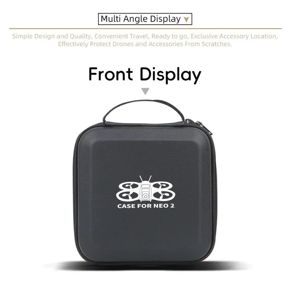 Carrying Shockproof Case For DJI NEO 2 Case Portable Storage Bag For DJI Neo 2 Drone Remote Accessories