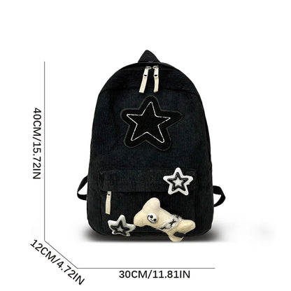 Black Grey White Red Versatile Backpack High Quality Large Capacity Waterproof Travel Bag Washable Nylon Computer Bag Unisex