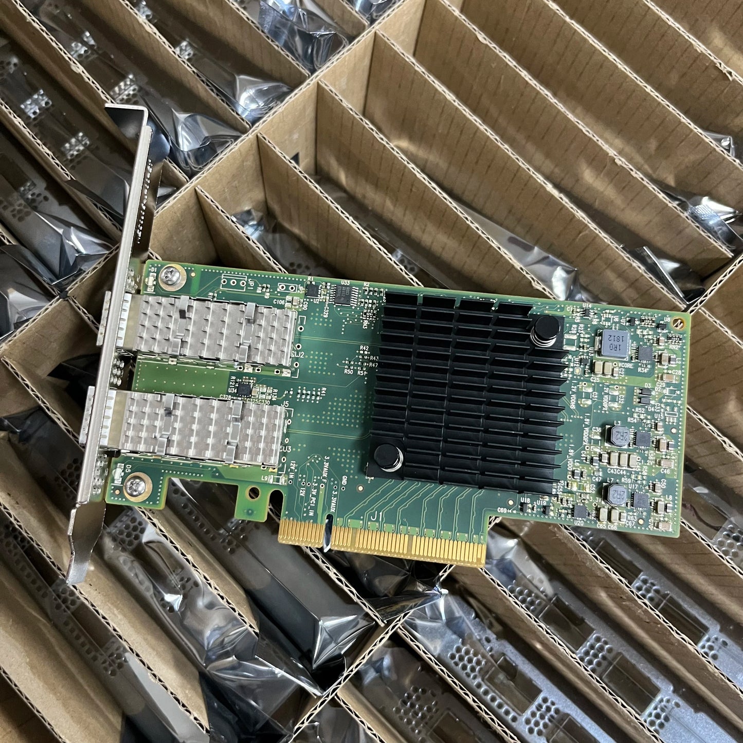 Mellanox ConnectX-4 10Gigabit NIC MCX4121A-XCAT CX4121A 10Gigabit Ethernet Card PCI-E 3.0