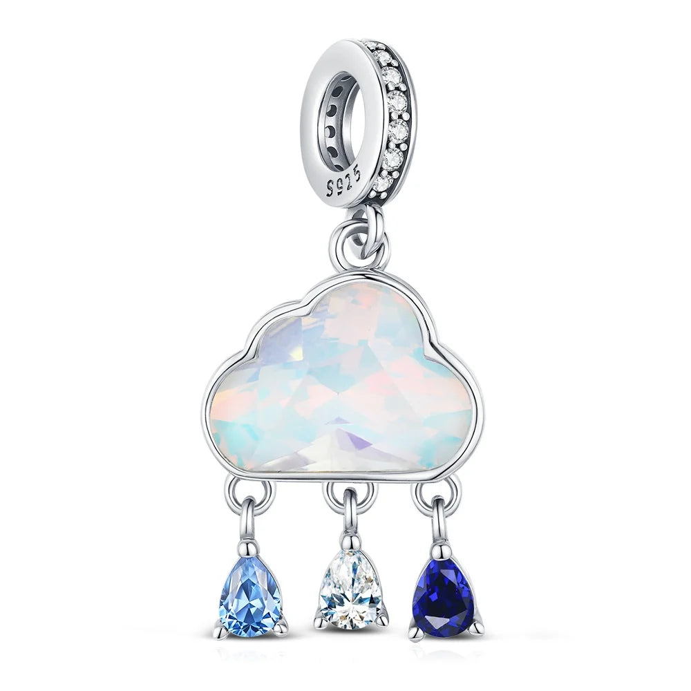 Elegant Mother's Day gifts For mom Ballet Pendant Fit Original Bracelet Diy Jewelry Fine Perfect Heart Rainbow Charm Daily Wear