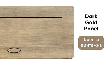 White/Black/Silver/Gold(Бронза Bинтажна) Metal Panel EUR Version RU Table Socket 2/3 Outlet USB Office Kitchen Cabinet Install