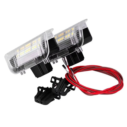 For VW Golf 5 6 7 7.5 T-ROC CC Passat Jetta Tiguan Variant Phidnon Scirocco Touran Auto Signal Lamp 2Pcs 12V LED Car Door Light