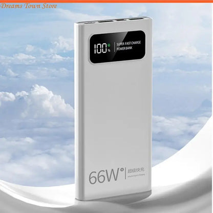 HX6A Fast 66W Mobile Power Adapter 20000/30000/40000mAh Battery