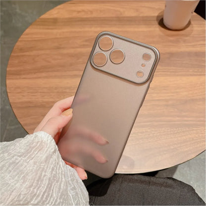 Ultra Thin PP Hard Case for iPhone 17 Air 17 16 15 14 13 12 mini 11 Pro X XR XS Max 16E Clear Translucent Shockproof Slim Cover