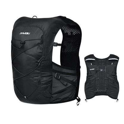 Running Backpack Hiking Bag Breathable Waterproof Portable Water Bottle Backpack Cycling Backpack for Camping, Adventure