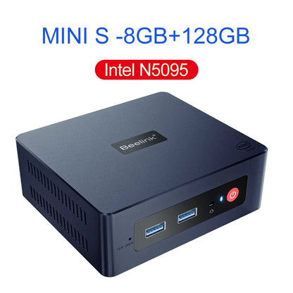 Beelink Mini S13 Intel Twin Lake N150 S12 Pro N100 16G 500G Windows 11 Mini S 11th N5095 DDR4 8GB 128GB Desktop Computer N95