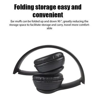 P47 Wireless bluetooth headphone With Mic Headsets Stereo Sound Earphones Sports Gaming Headphones Supports PC Smartphone
