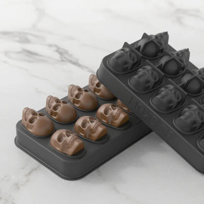 3D Skull Baking Cake Mold for Halloween ,Ice mold,Food Grade Silicone DIY Large Skull Cake Pan,Halloween Decor Birthday Party