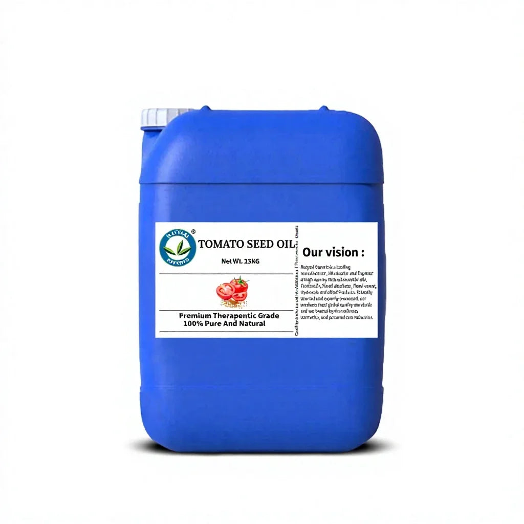 Cold Pressed 1 KG Tomato Seed(Solanum Lycopersicum) Carrier Oil 100% Natural Haircare Products- By Katyani Exports Bulk Supplier
