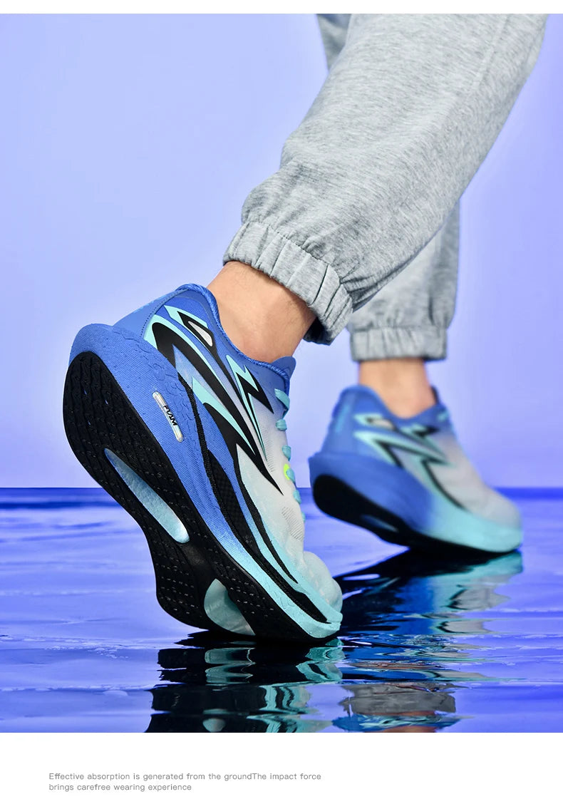 Men's Running Shoes Jogging Breathable Mesh Cushioning Non-Slip Outdoor Casual shoes Couple Trainer Race Sneakers Off-road Shoes