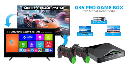 Super Console G36 Pro ultra128G Retro Video Game Console with 60000+ Games for MAME/PS1/PSP/DC Retro Kid Gift Game Console 4K HD