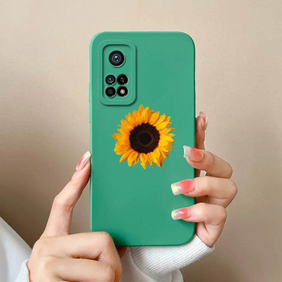 For Xiaomi Mi 10T 5G Phone Case Matte Liquid Silicone Shell For Xiaomi Mi 10T Pro 5G Cute Cat Cartoons Ultrathin Fashion Fundas