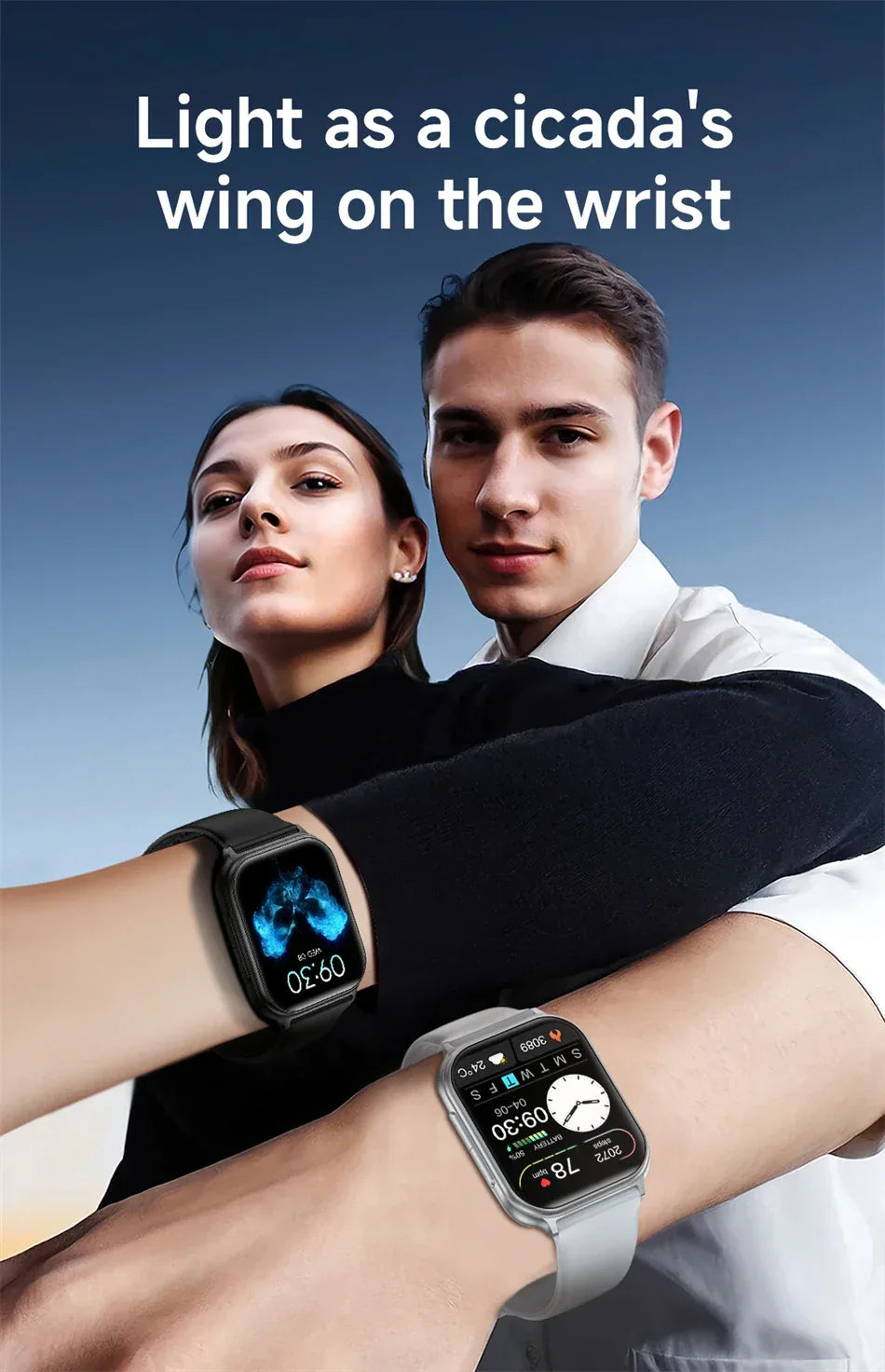 New Bip 6 Pro Smart Watch Men Outdoor Sports Fitness Track IP68 Waterproof Heart Rate BT Call 700 mAh Battery Smartwatches Women