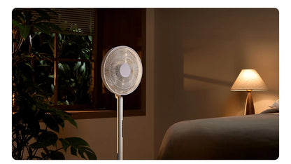 MIJIA DC Inverter Floor Fan Pro,Ultra-Thin Retractable,With Storage Box,Smart Standing Electric Fan,100 Air Flow Settings
