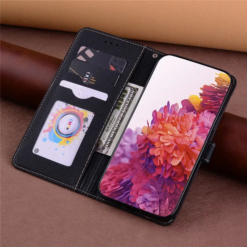 For Poco X7 Pro Case Leather Wallet Phone Case For Xiaomi Poco X7 Pro 5G Case Book Coque Fundas Cover For Poco X7 Pro 5G Bumper