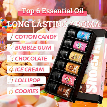 Food essential oil set, with a variety of scents, suitable for all occasions and also makes a great gift.