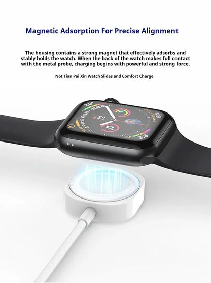 New Magnetic Wireless USB A Fast Charger Type C Charging Cable For Apple Watch Series 10 9 8 7 6 5 4 3 2 1 Ultra Edition iWatch