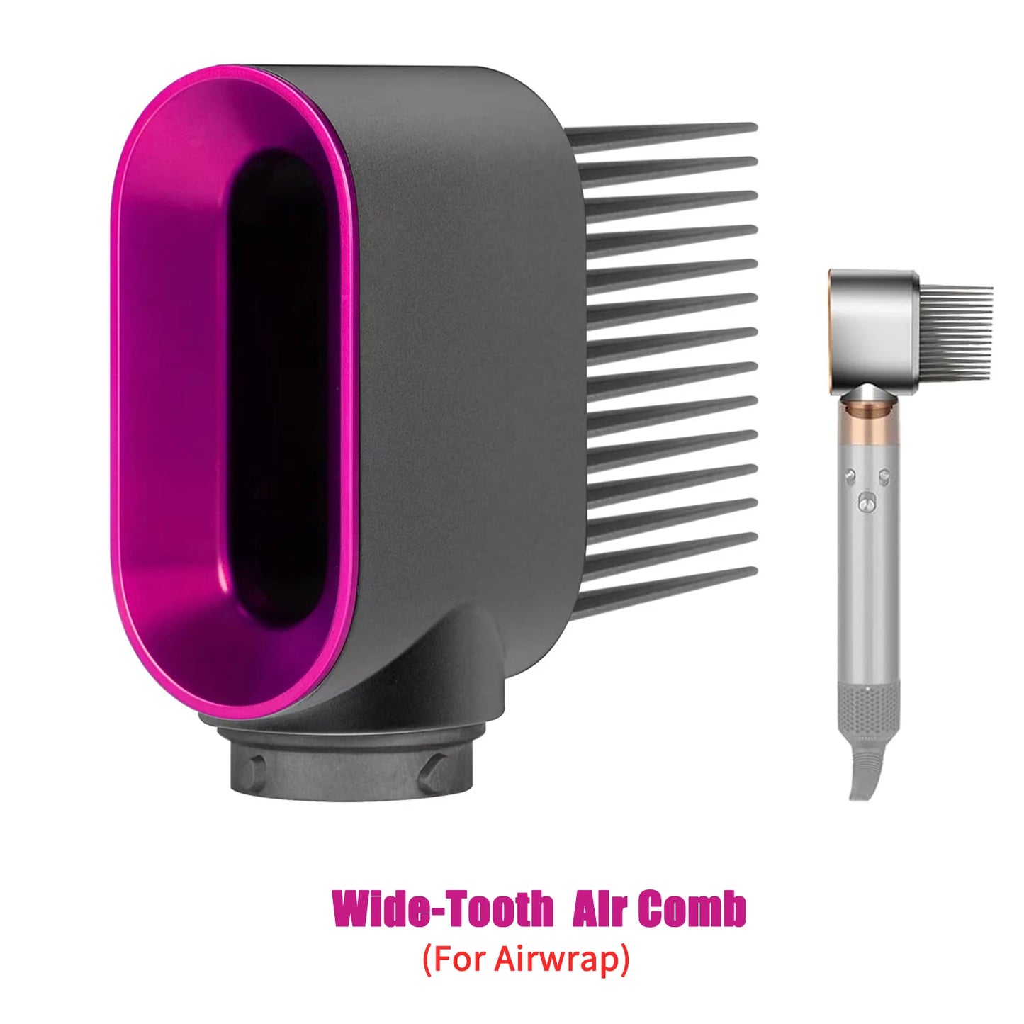 Pre-Styling Dryer Attachment for Dyson Airwrap HS01 HS05 Fast Dryer Nozzle for Airwrap Styler Nickel Dryer Attachment Diffuser