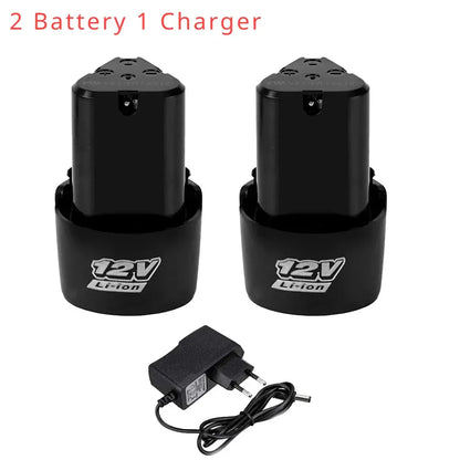 Lithium Battery 12V 1500mAh Rechargeable Battery 18650 For Angle Grinder Electric Screwdriver Drill Spare Battery EU US AU UK