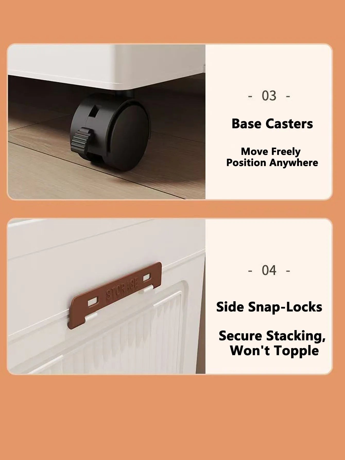 Locker Locker Locker Household Locker Clothes Installation Free Plastic Multi Layer Foldable Large Capacity Practical Cabinet