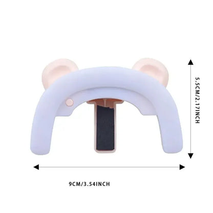Adjustable LED Selfie Ring Light USB Rechargeable Selfie Light with 3 Modes Clip on Selfie Fill Li