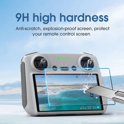 1-3Pcs Tempered Glass For DJI Mini 3 4 5 PRO RC RC2 Remote Controller Screen Protector Scratch-Proof Film For DJI RC Accessories