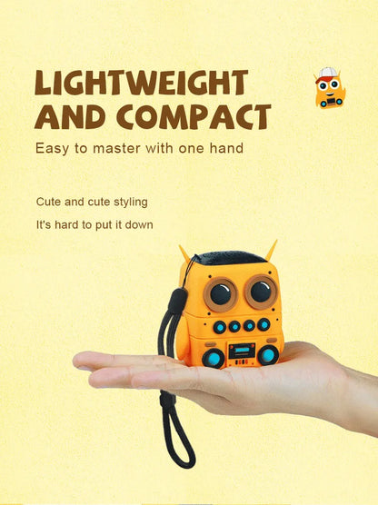 Compact Cute Mini Bluetooth Speaker Support TF Card Desktop Decoration Portable Outdoor Smart Music Player IP65 Waterproof