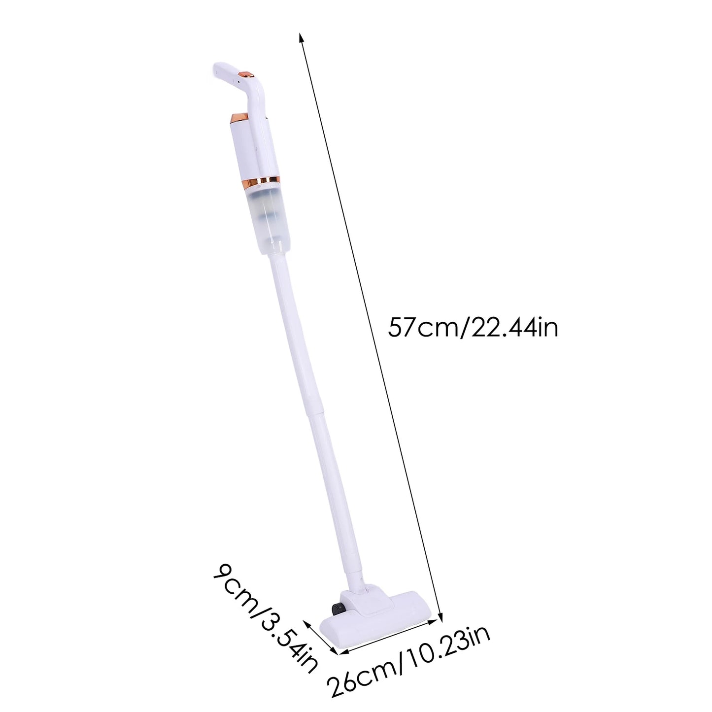 Cordless Vacuum Cleaner 8500pa Powerful Suction 600ml Dust Collecting Cup Car Vacuum Cleaner for Household