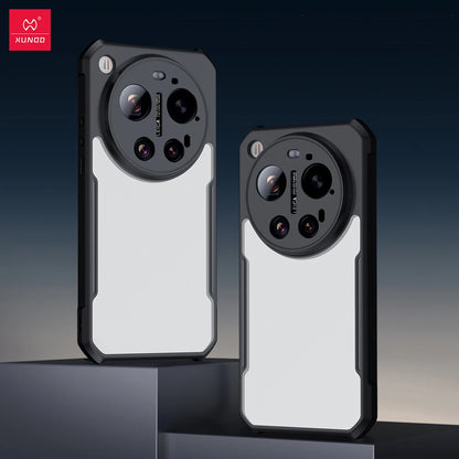 Xundd Case For Xiaomi 17 Ultra Magnetic Airbags Shockproof Hard PC + Soft TPU Clear Anti-fall Protection Phone Cover
