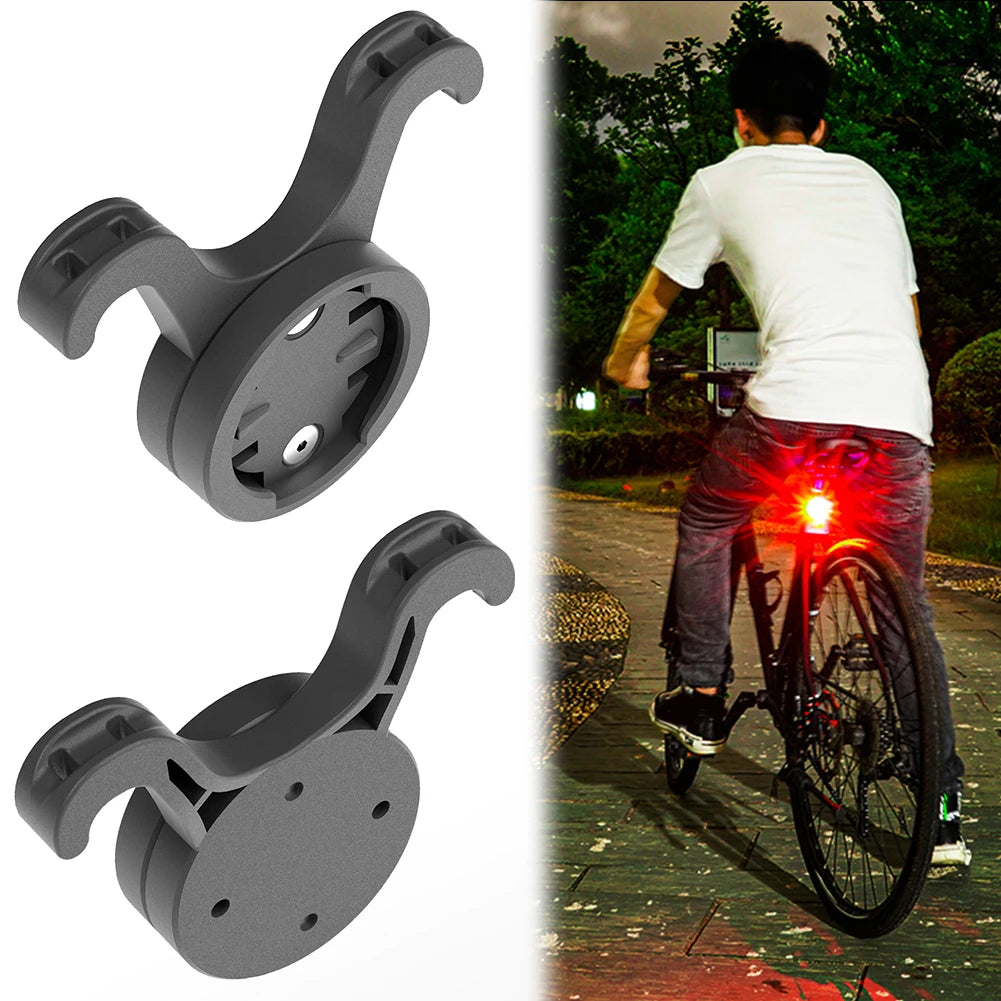 1-5Set Bicycle Saddle Lamp Mount Shockproof Bike Seatpost Bracket Universal Bike Tail Light Saddle Rack for Garmin Varia Radar