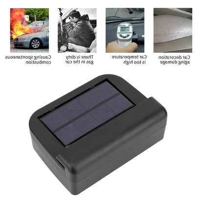 Car Air Vent Fan Car Cooling Fan Car Ventilation Fan Solar Power Car Auto Air Vent Cooling Ventilation System Heater Exhaust Fan