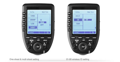 Godox XPro TTL 2.4G Wireless Flash Trigger 1/8000s Mini on Camera Flash Light compatible with Canon Sony Nikon Fuji Olympus